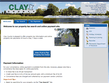 Tablet Screenshot of mn-clay.manatron.com
