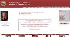 Desktop Screenshot of fl-dixie-taxcollector.manatron.com