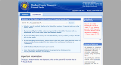 Desktop Screenshot of nv-washoe-treasurer.manatron.com