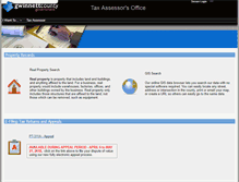 Tablet Screenshot of gwinnettassessor.manatron.com
