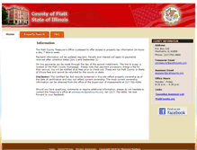 Tablet Screenshot of il-piatt-assessor.manatron.com